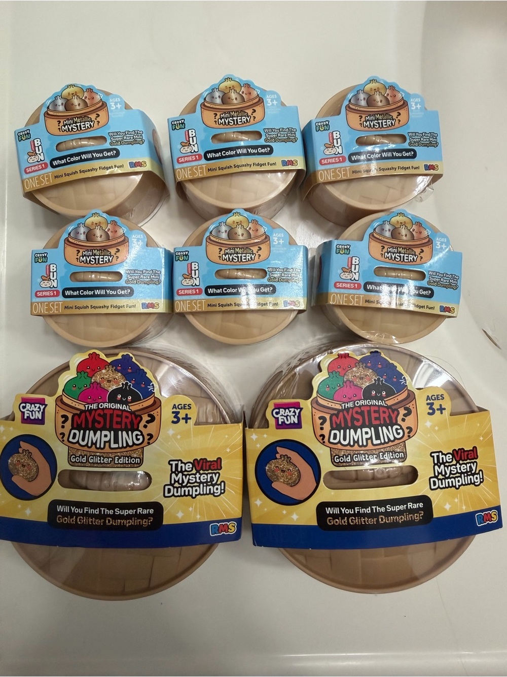 Dumpling RMS bundle of 8 SEALED -viral squishy RMS dumpling 🔥!